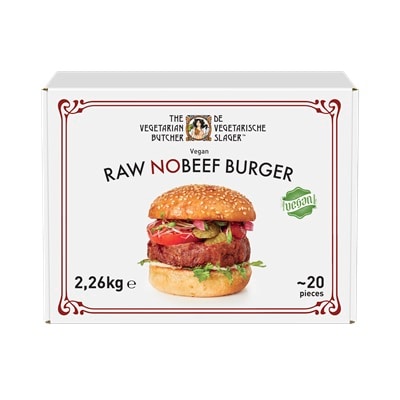 The Vegetarian Butcher Raw NoBeef Burger, 2,26 kg (20x113g)